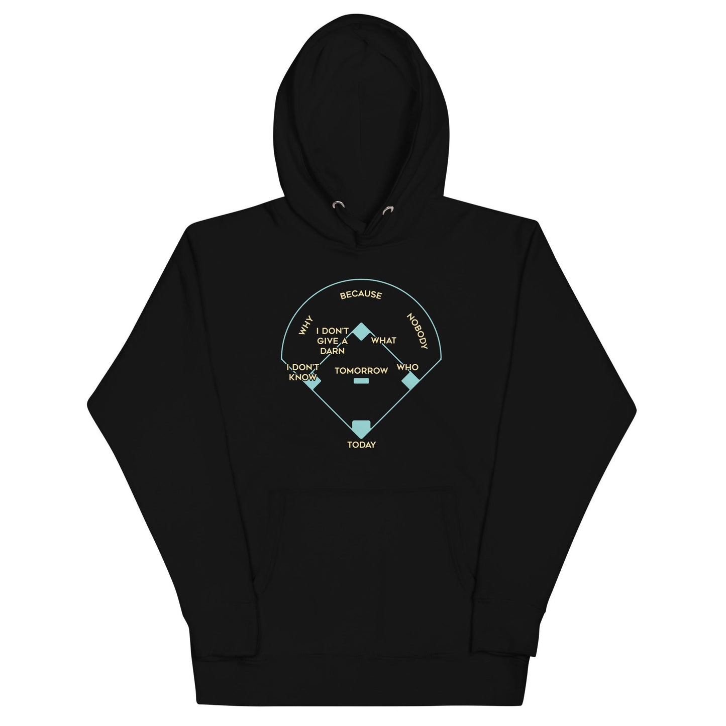 Baseball Positions Unisex Hoodie