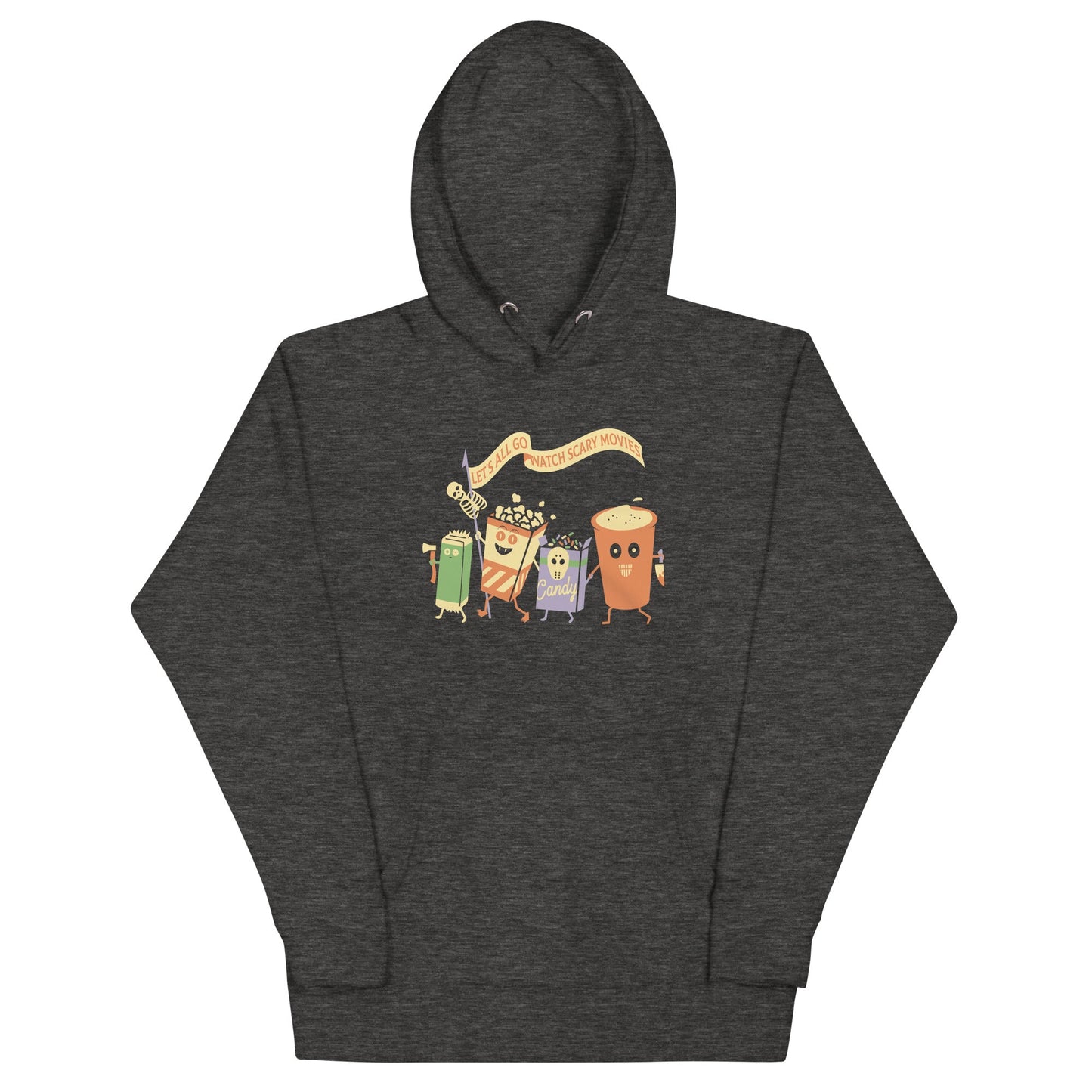 Let's All Go Watch Scary Movies Unisex Hoodie