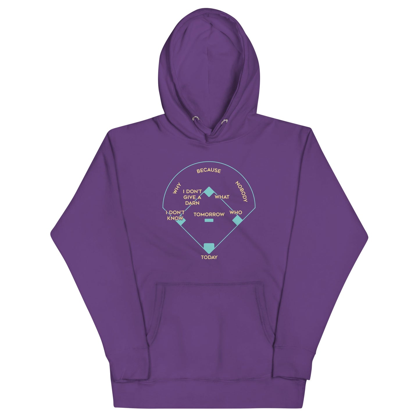 Baseball Positions Unisex Hoodie