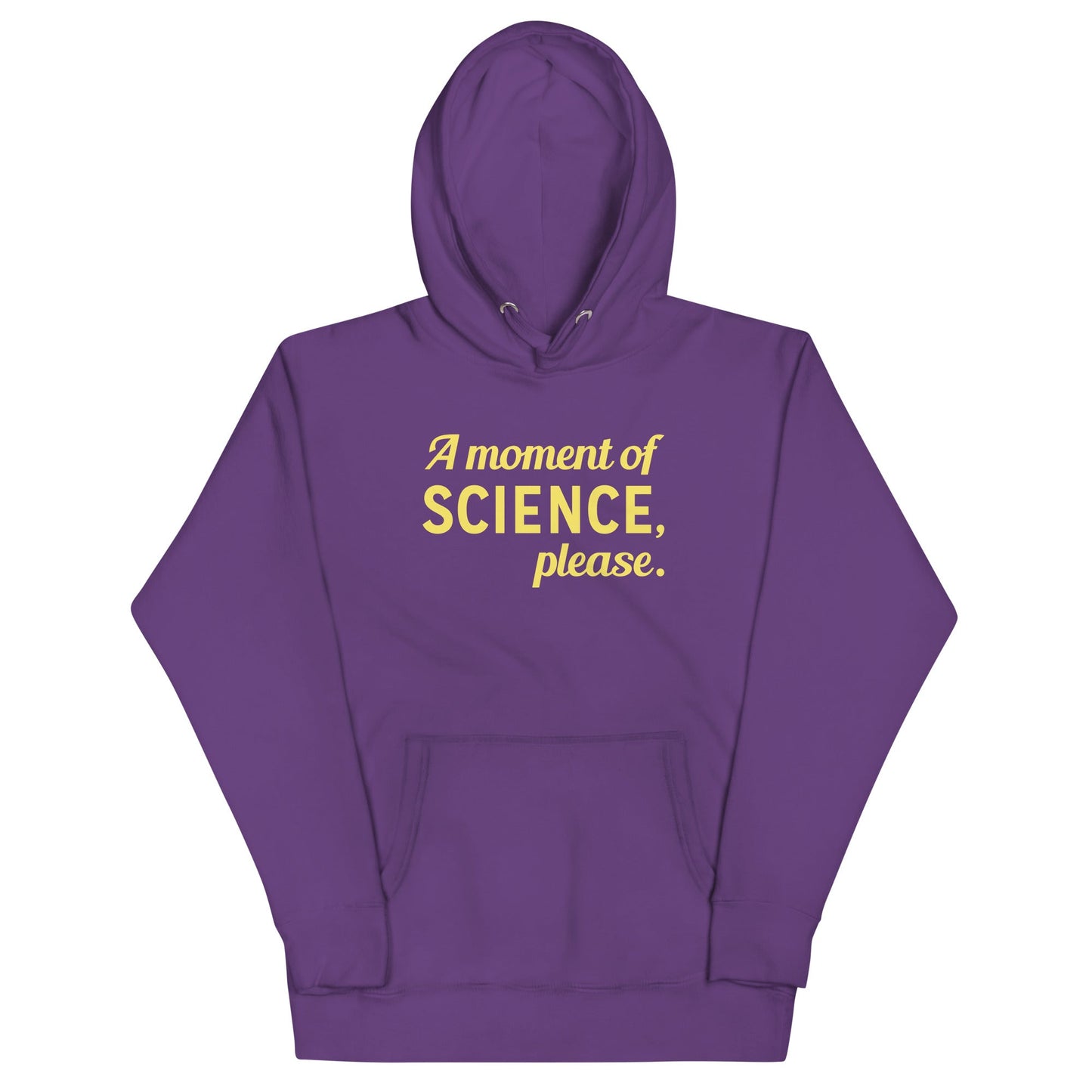 A Moment of Science, Please Unisex Hoodie