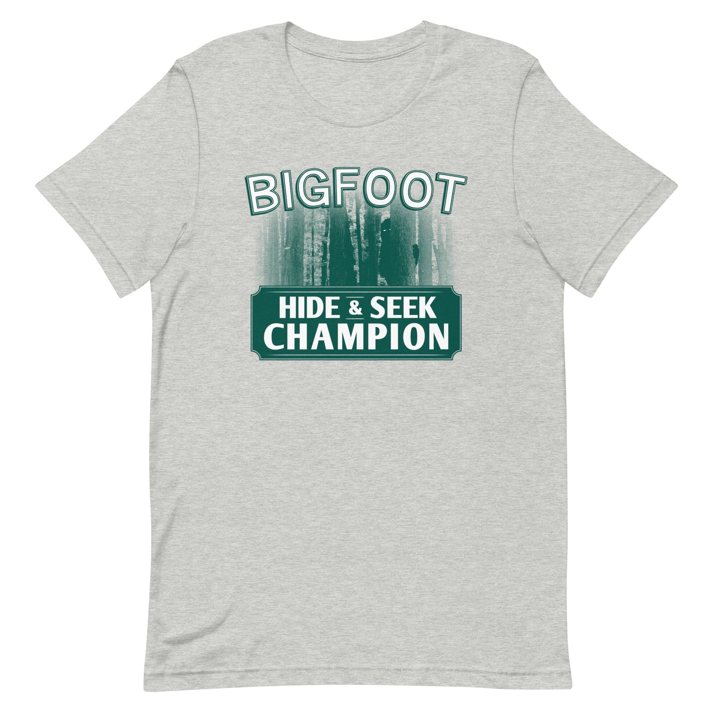 Bigfoot Hide And Seek Champion Men's Signature Tee