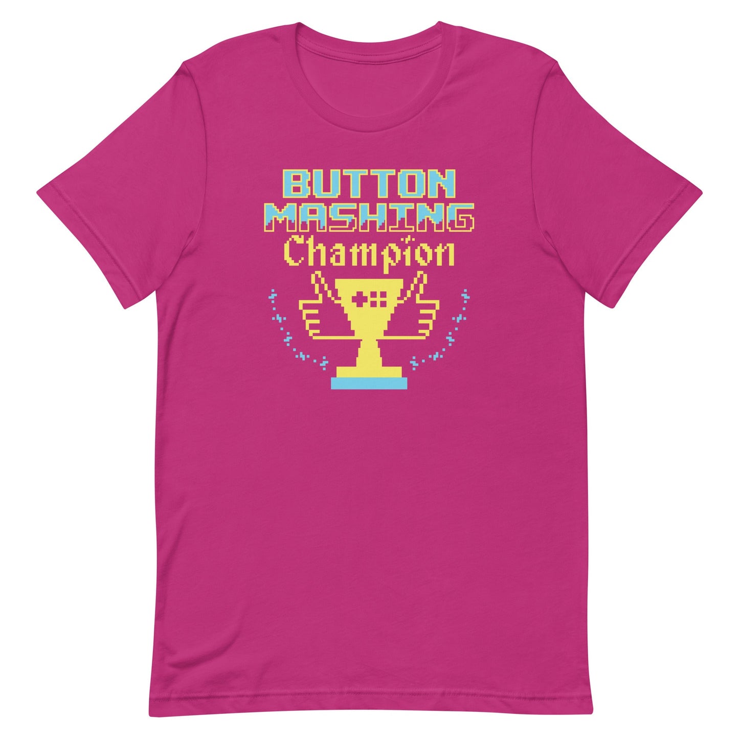 Button Mashing Champion Men's Signature Tee