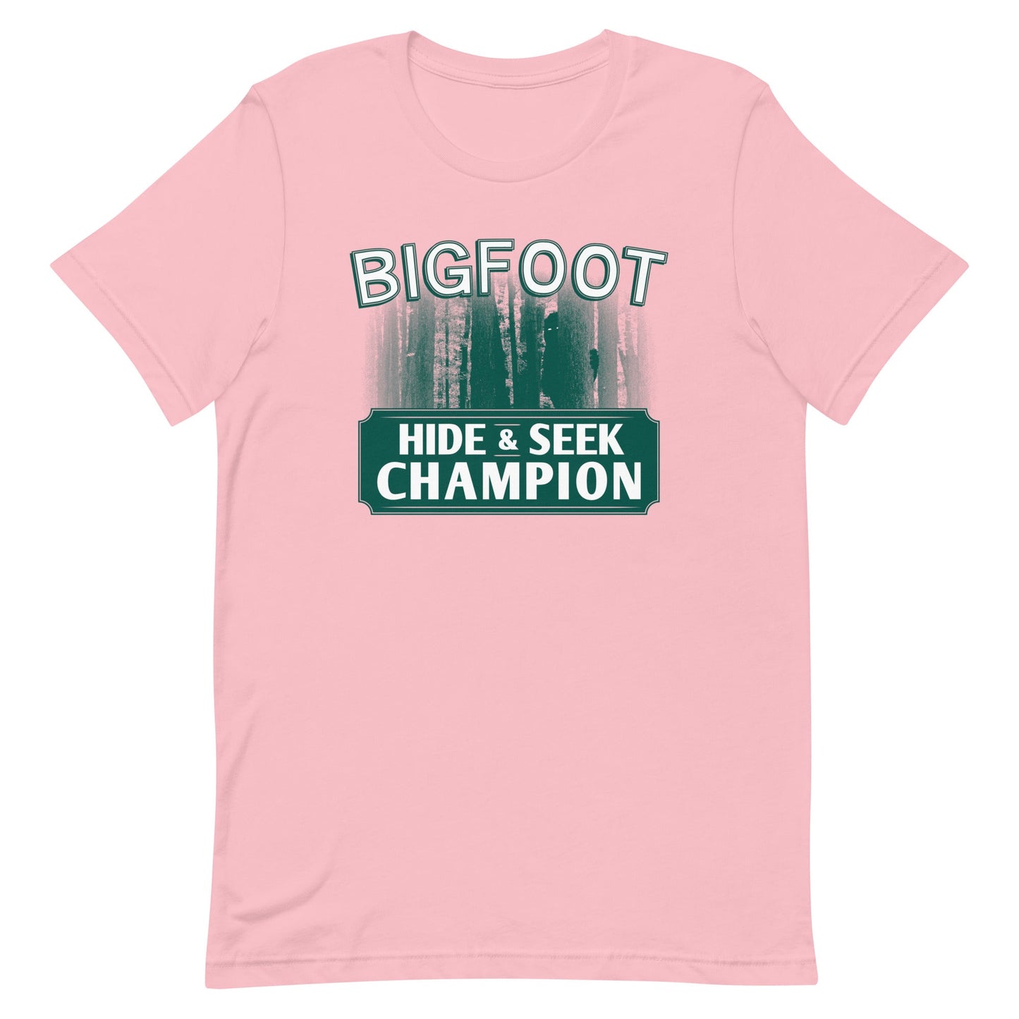 Bigfoot Hide And Seek Champion Men's Signature Tee