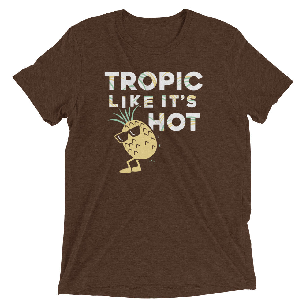 Tropic Like It's Hot Men's Tri-Blend Tee
