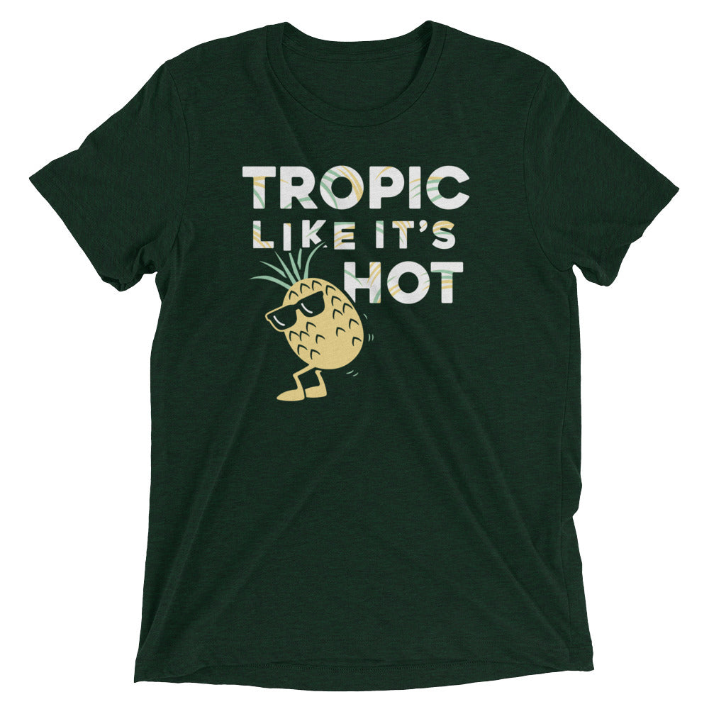 Tropic Like It's Hot Men's Tri-Blend Tee