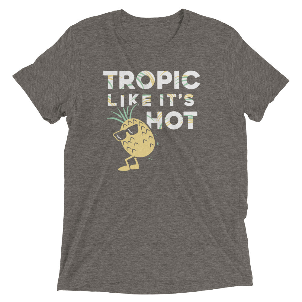 Tropic Like It's Hot Men's Tri-Blend Tee