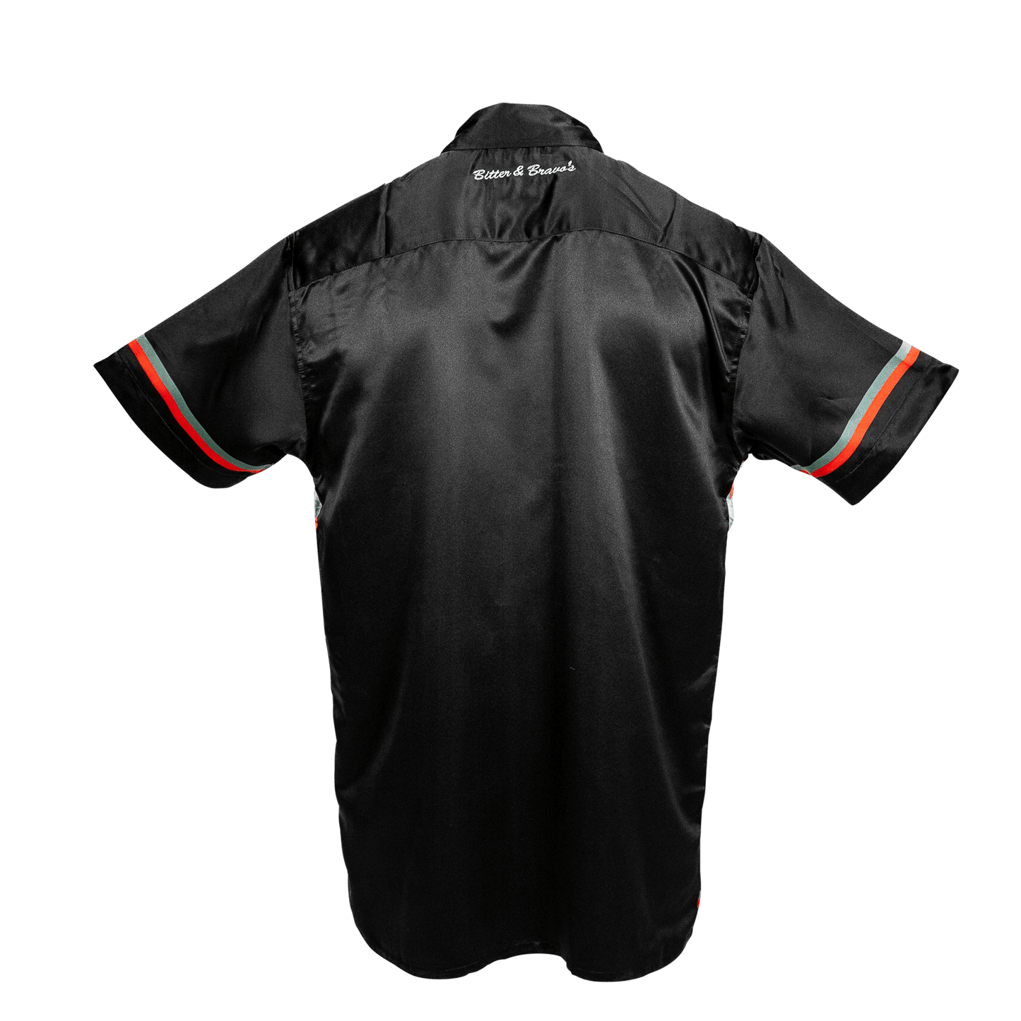 Hot & Bitter Satin Button-Up Shirt