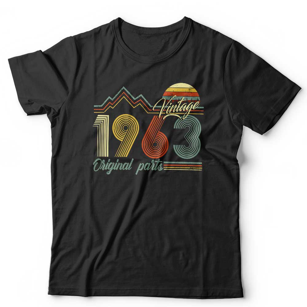 Vintage Original Parts 1960s Birthday Tshirt Unisex