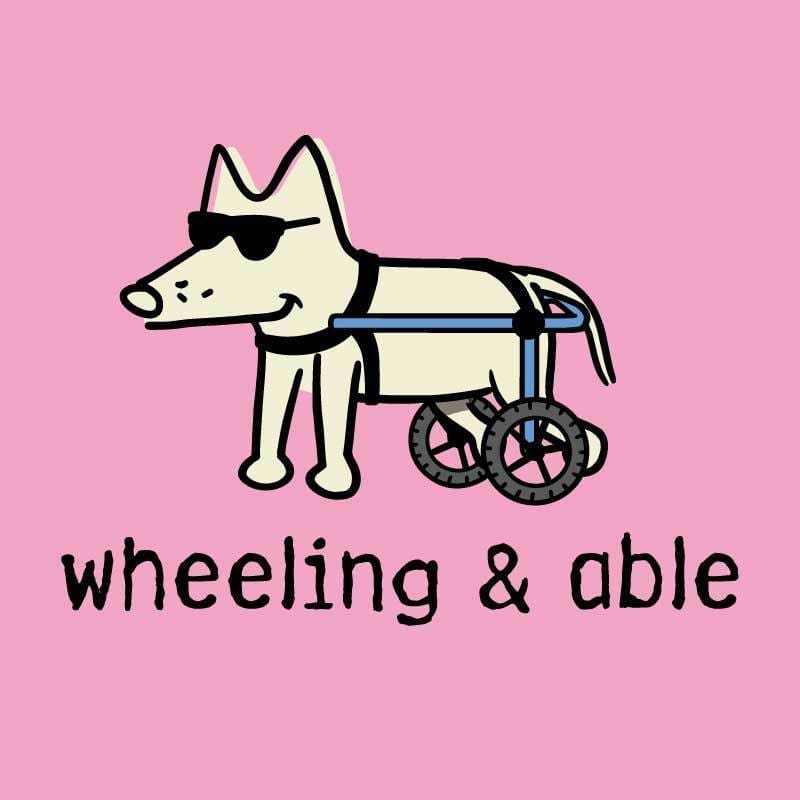 Wheeling & Able - Ladies T-Shirt V-Neck