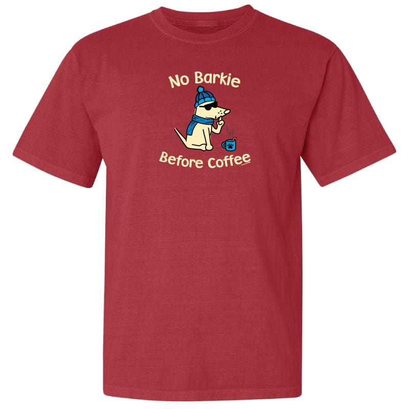 No Barkie Before Coffee - Classic Tee Style001