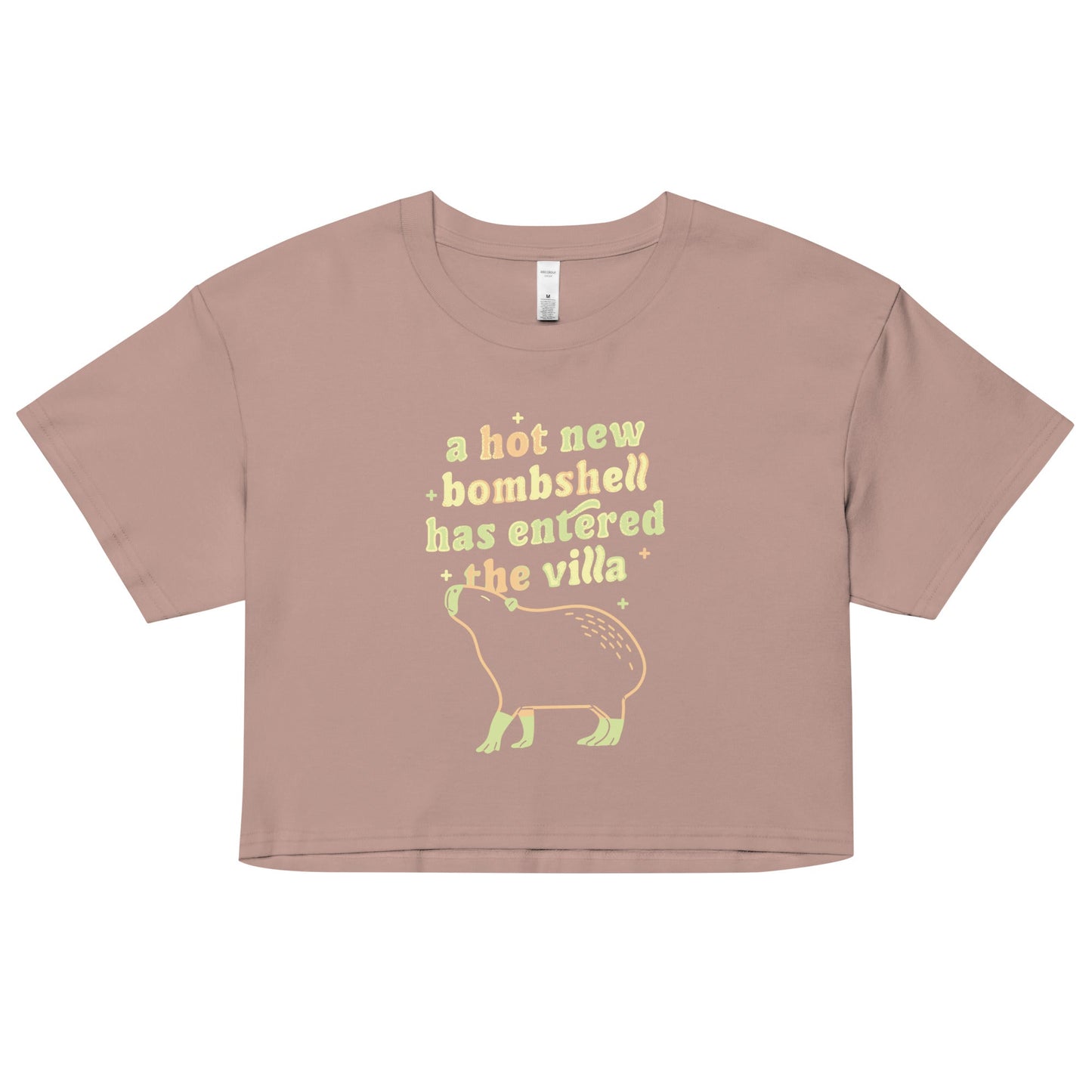 A Hot New Bombshell Has Entered The Villa Women's Crop Tee