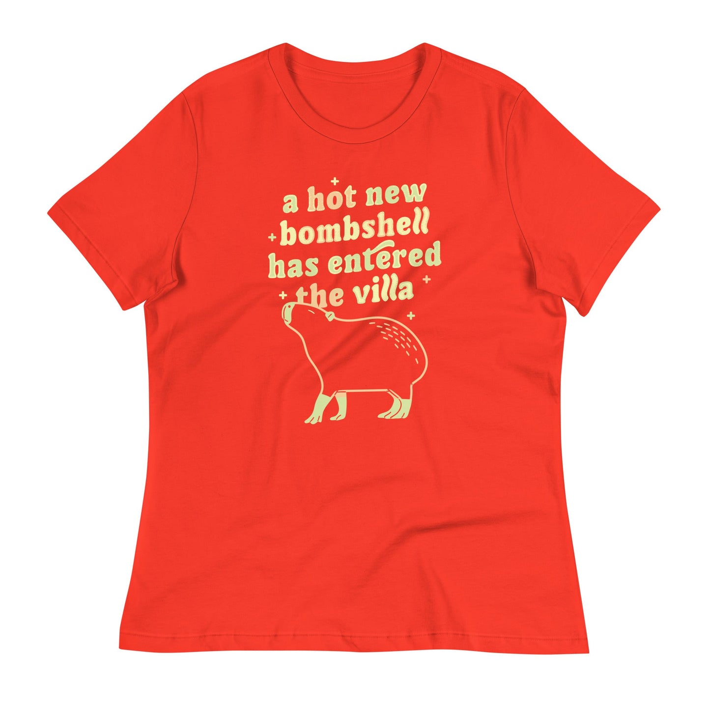 A Hot New Bombshell Has Entered The Villa Women's Signature Tee