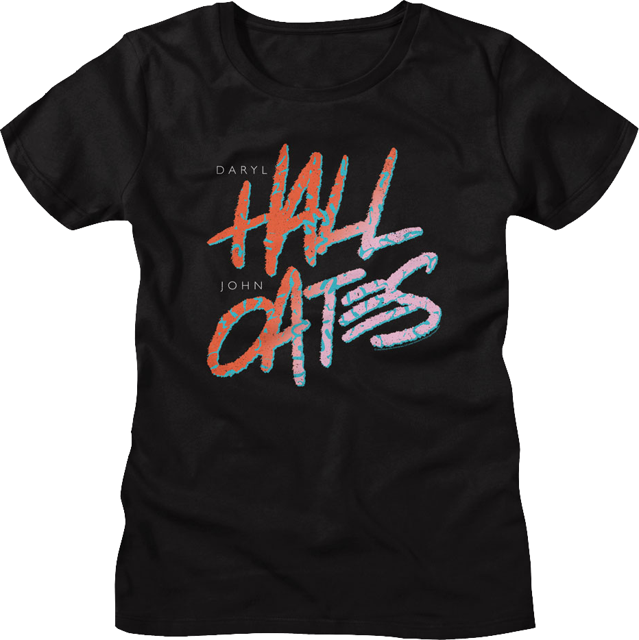 Womens Vintage Names Hall & Oates Shirt