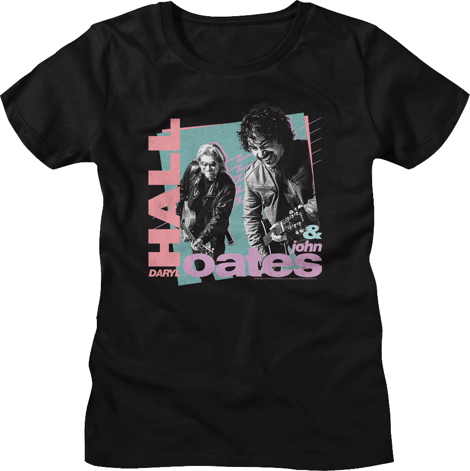 Womens Vintage Photo Hall & Oates Shirt