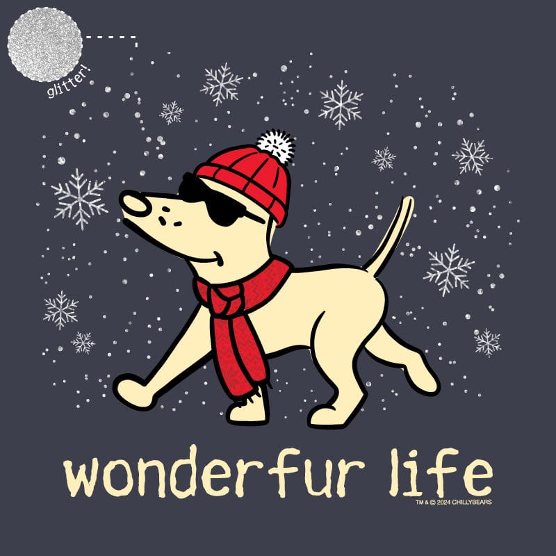 Glitter Wonderfur Life - Classic Long-Sleeve T-Shirt