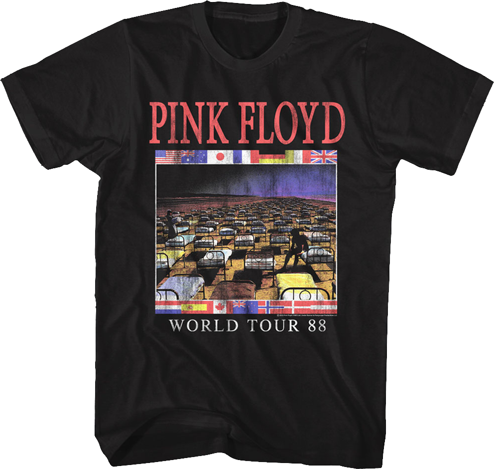 World Tour 88 Pink Floyd T-Shirt