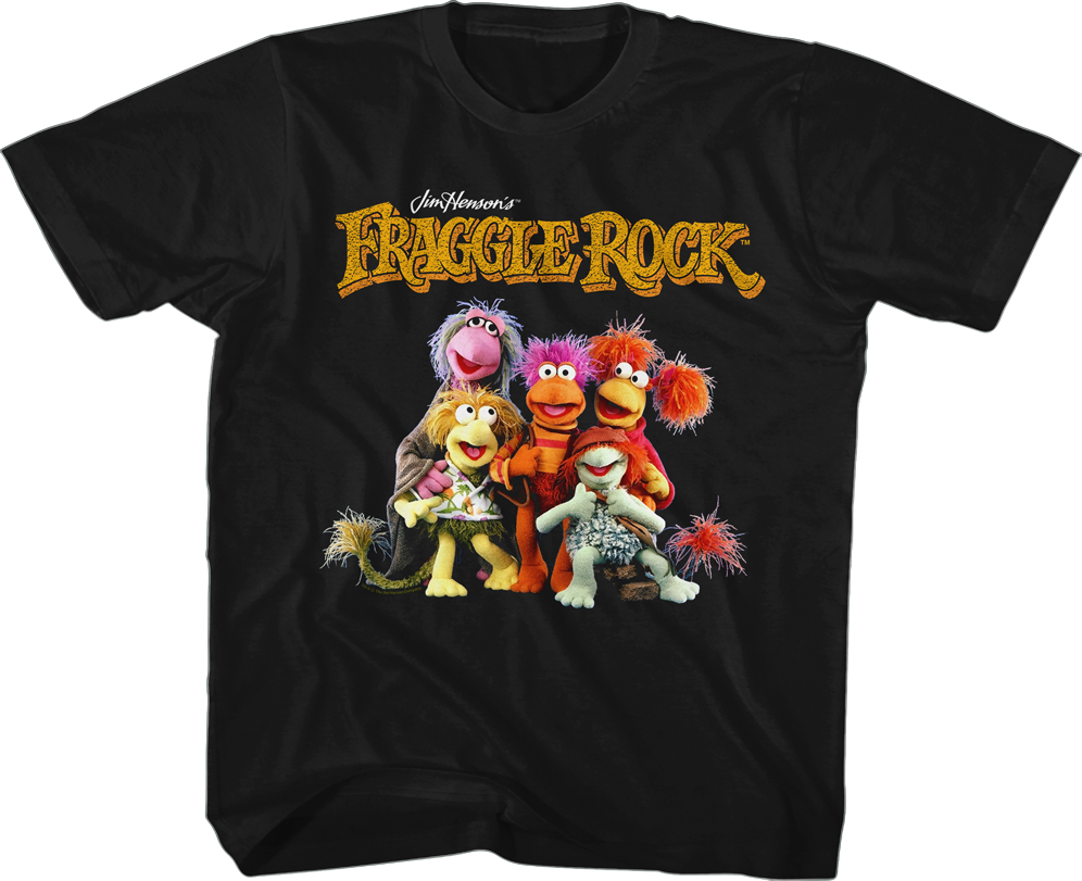 Youth Fraggles Photo Fraggle Rock Shirt