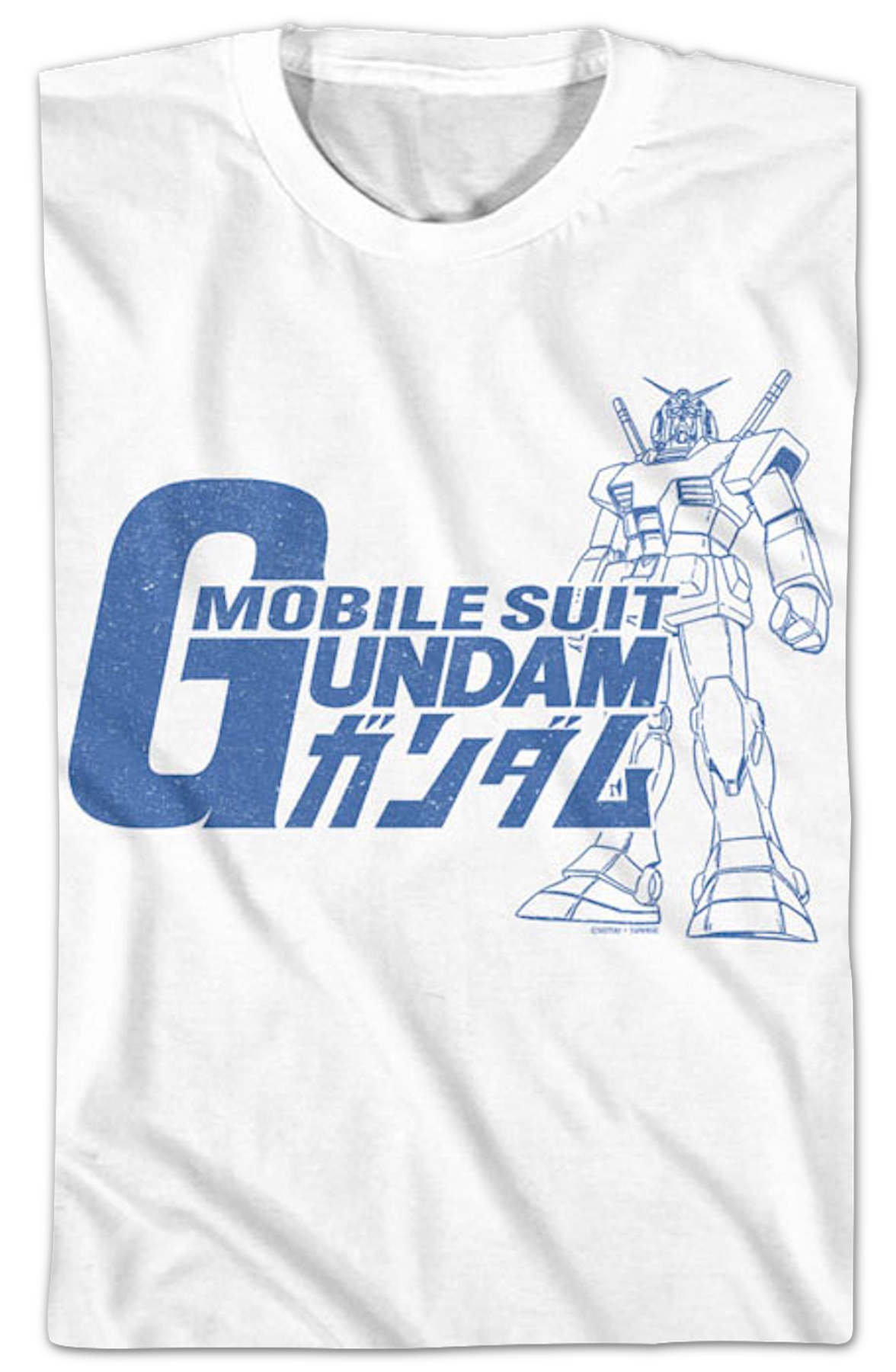 Youth Vintage RX-78-2 Sketch Gundam Shirt