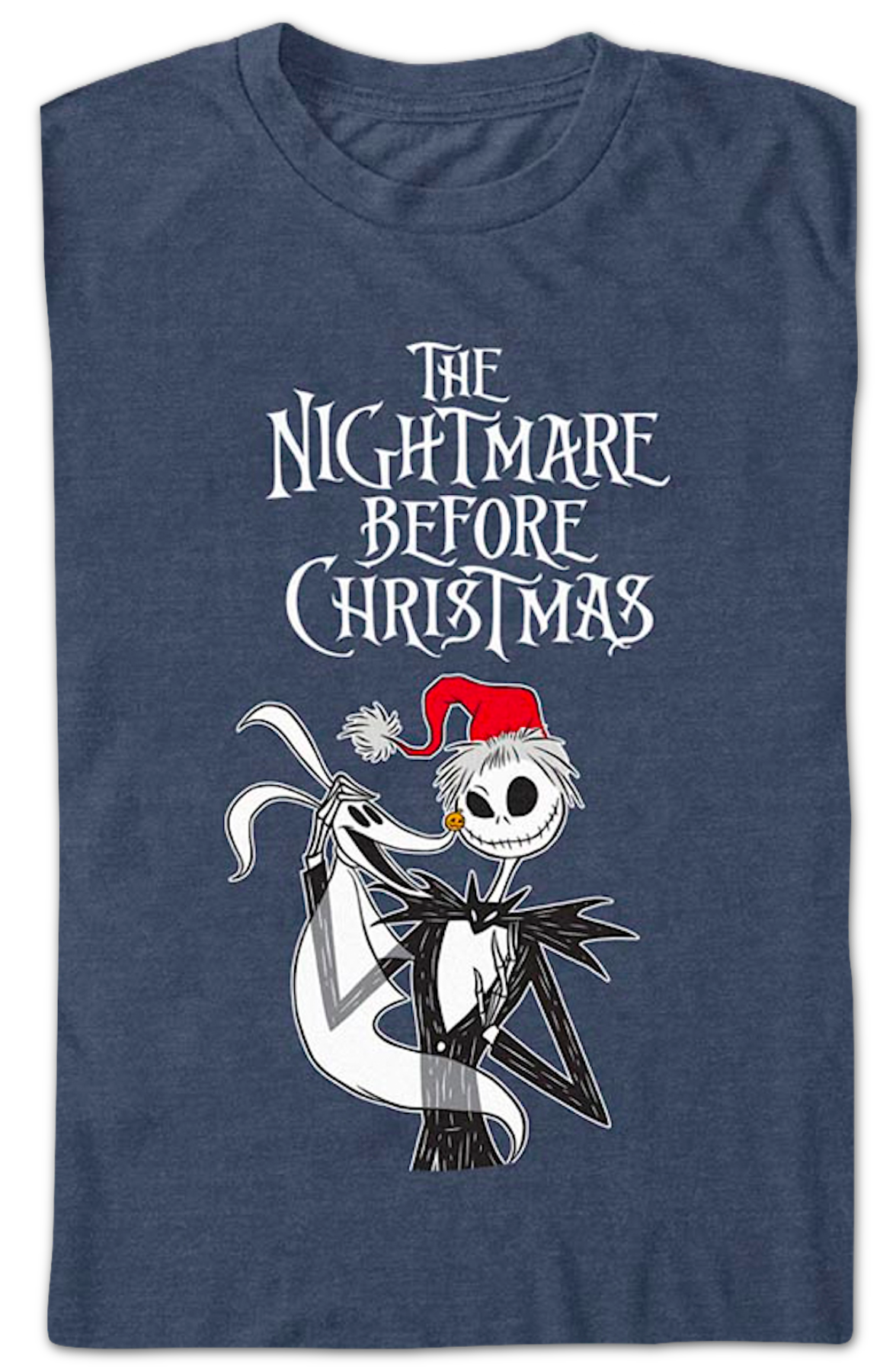 Zero & Jack Skellington Photo Nightmare Before Christmas T-Shirt