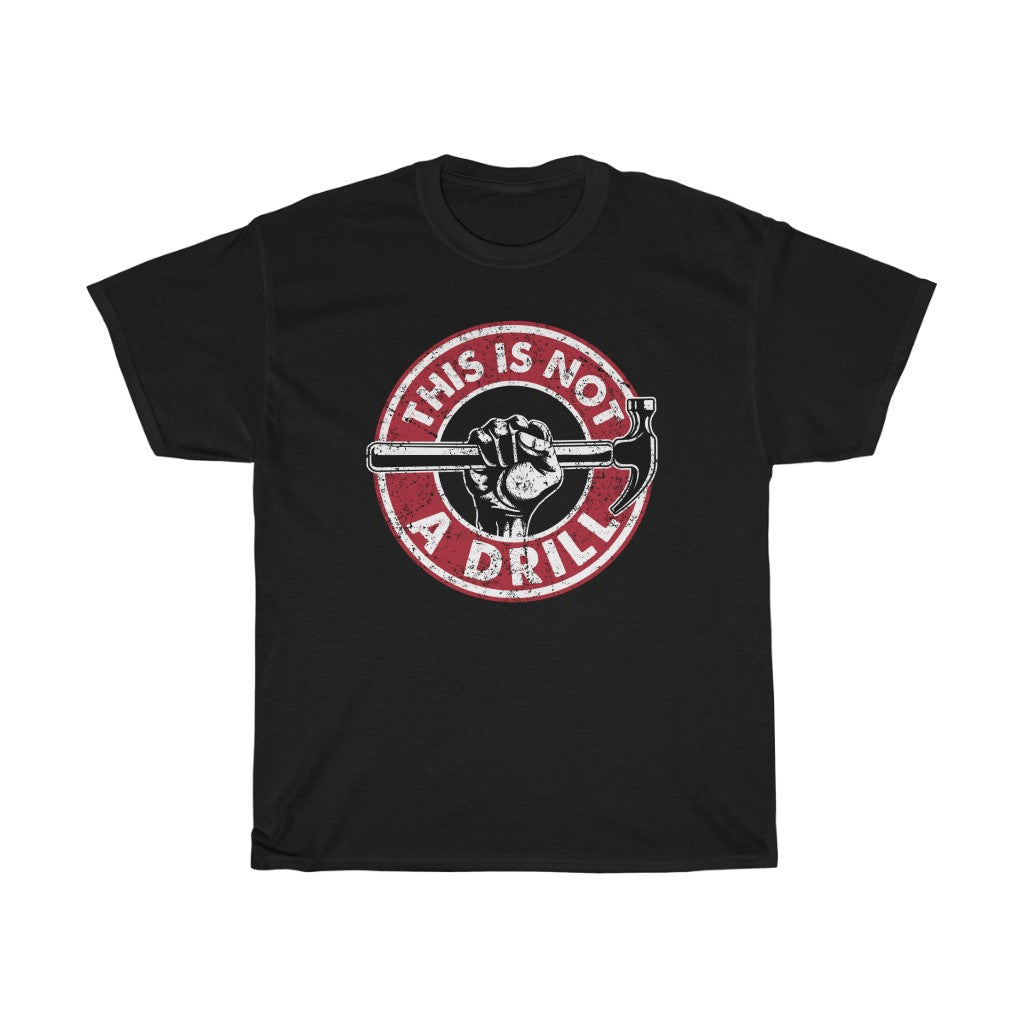 This is not a Drill Men's Relaxed Fit Short Sleeve Tee
