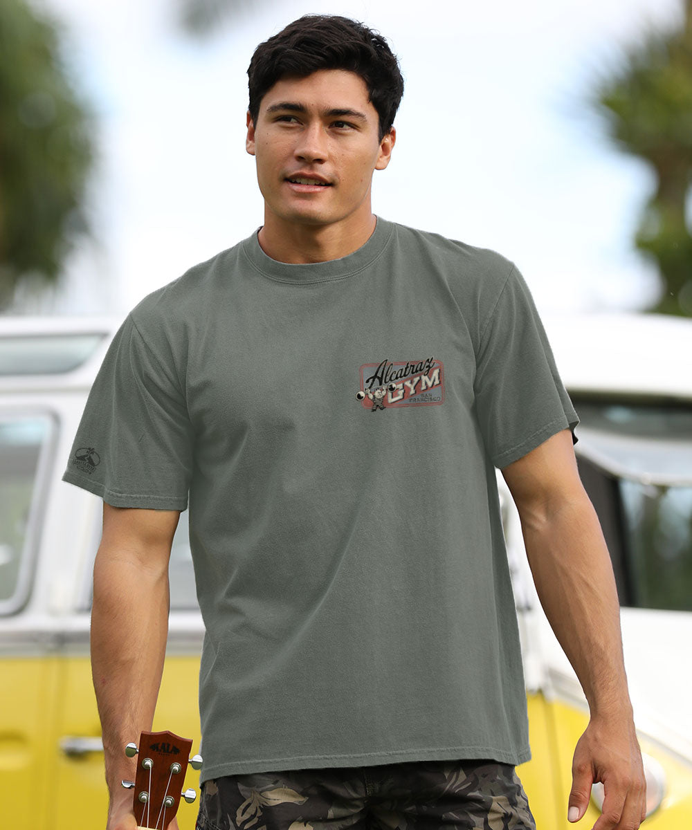Alcatraz Gym - Crater DyedÂ® Short Sleeve Crewneck T-Shirt