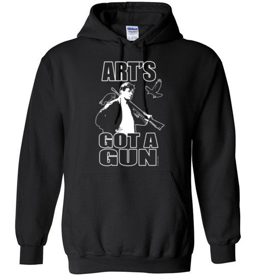 The Burbs "Art's got a gun" tee