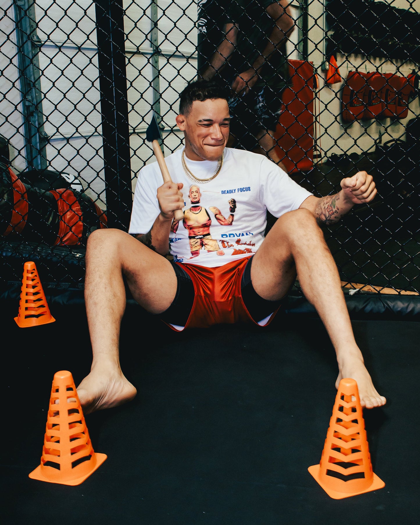 The Butcher "Classic" Tee in Whte