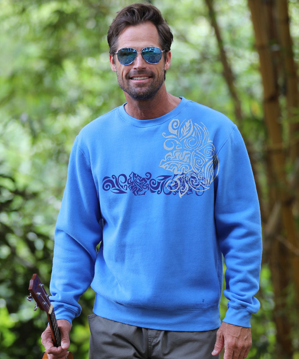 Jakarta Joe - Blue Hawaii Dyed Long Sleeve Sweatshirt