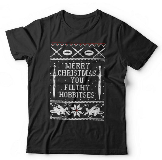 Merry Christmas You Filthy Hobbitses Tshirt Unisex & Kids