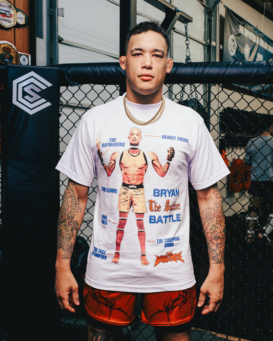 The Butcher "Classic" Tee in Whte