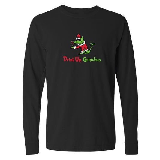 Drink Up, Grinches - Classic Long-Sleeve T-Shirt