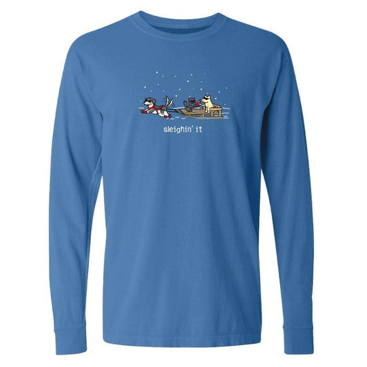 Sleighin' It - Classic Long-Sleeve T-Shirt