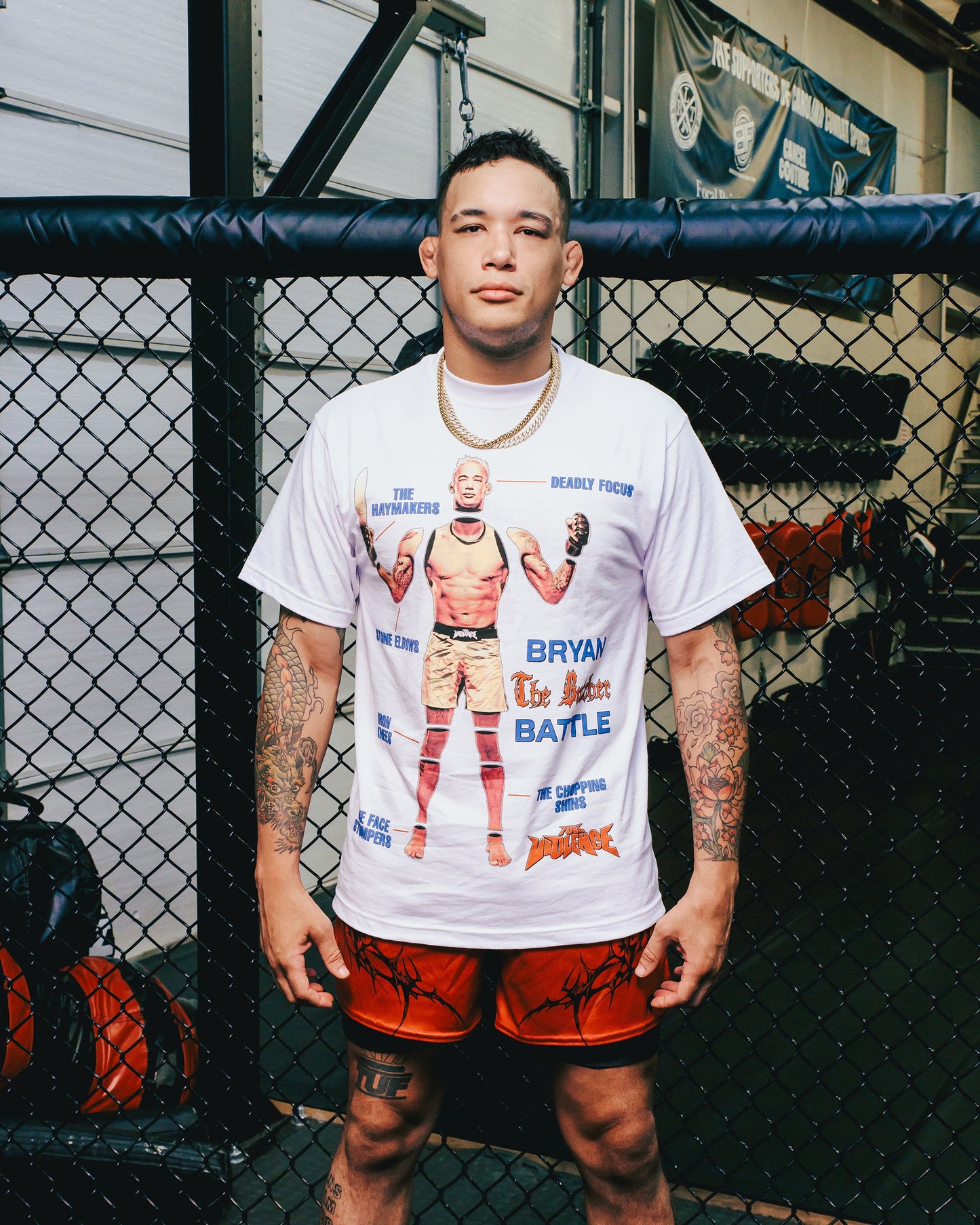 The Butcher "Classic" Tee in Whte