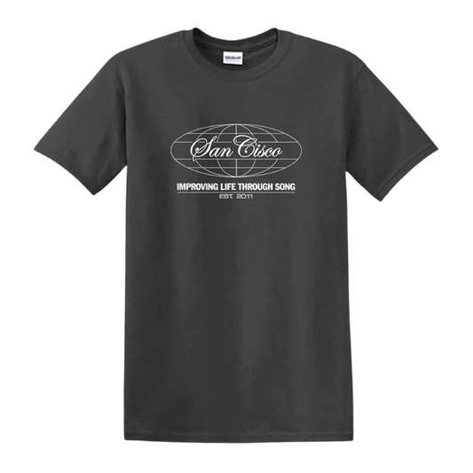 San Cisco  / Charcoal Globe Tee