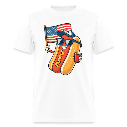 4th of July Hotdog T Shirt