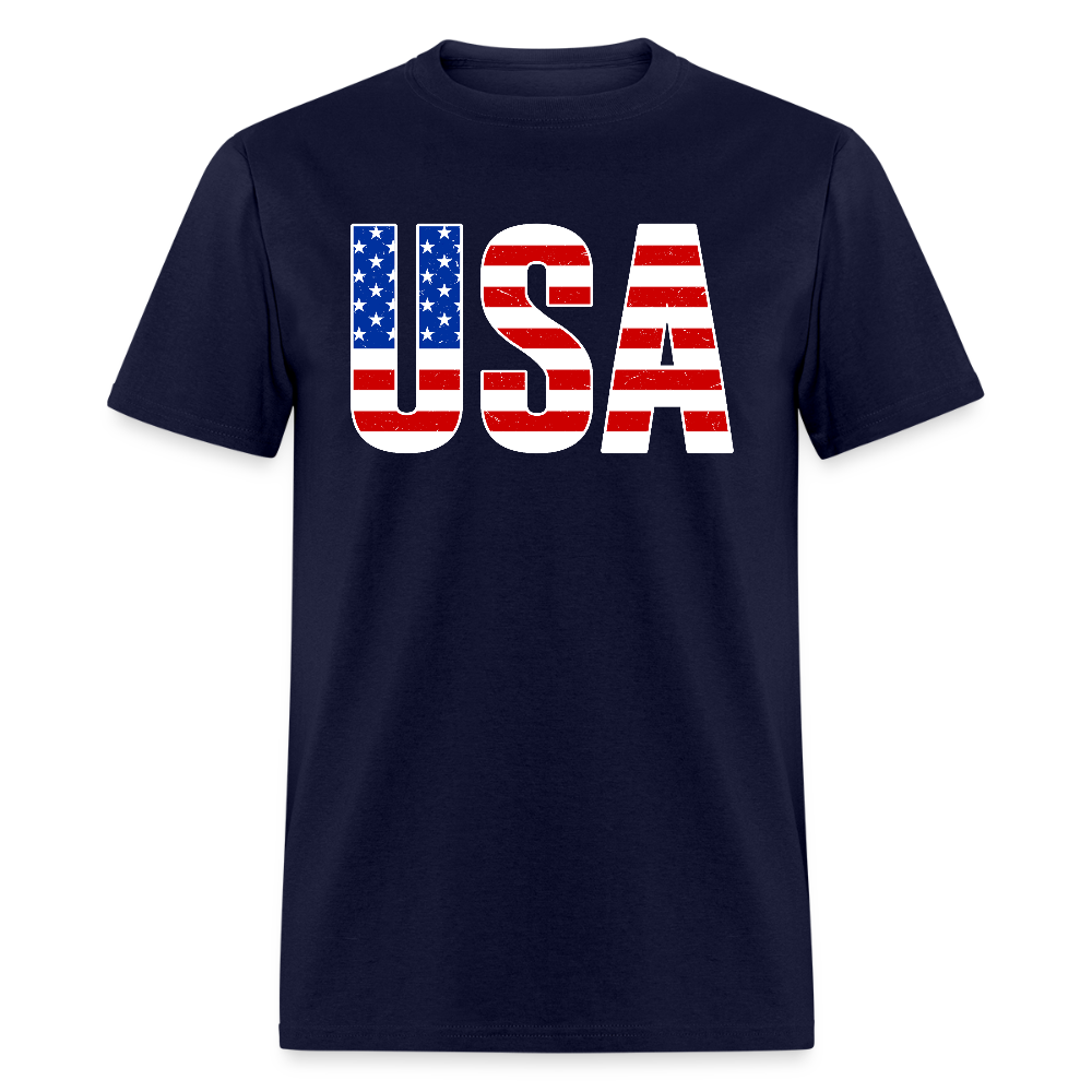 USA Patriotic American Flag T Shirt