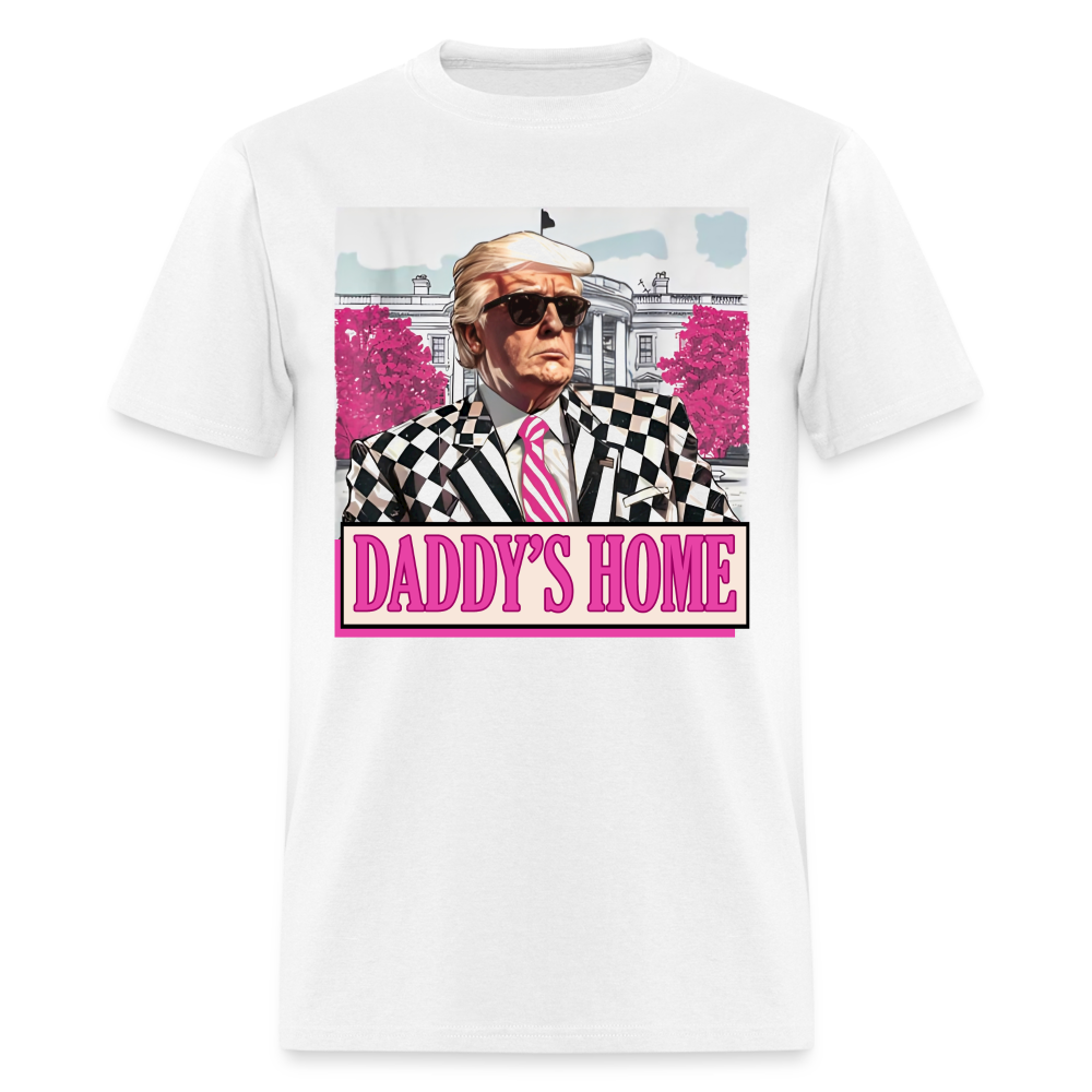 Daddy's Home Funny Pink Donald Trump T Shirt