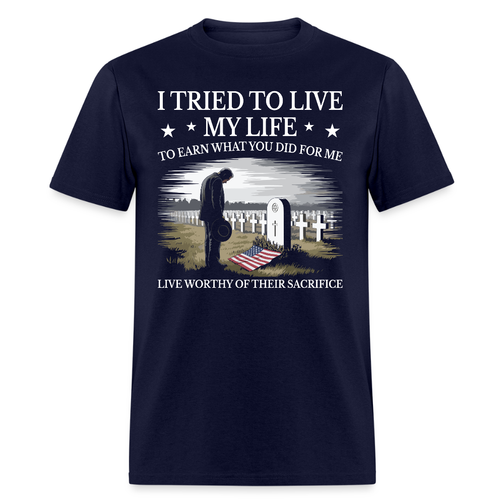 I Tried to Live My Life Memorial Day 2025 T Shirt