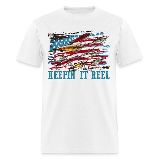 American Fish Keepin' It Reel T Shirt