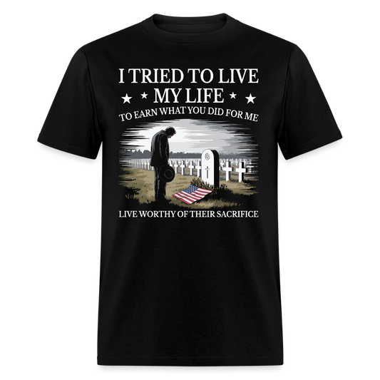 I Tried to Live My Life Memorial Day 2025 T Shirt