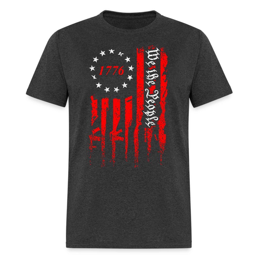 We The People Gun American Flag 1776 T Shirt