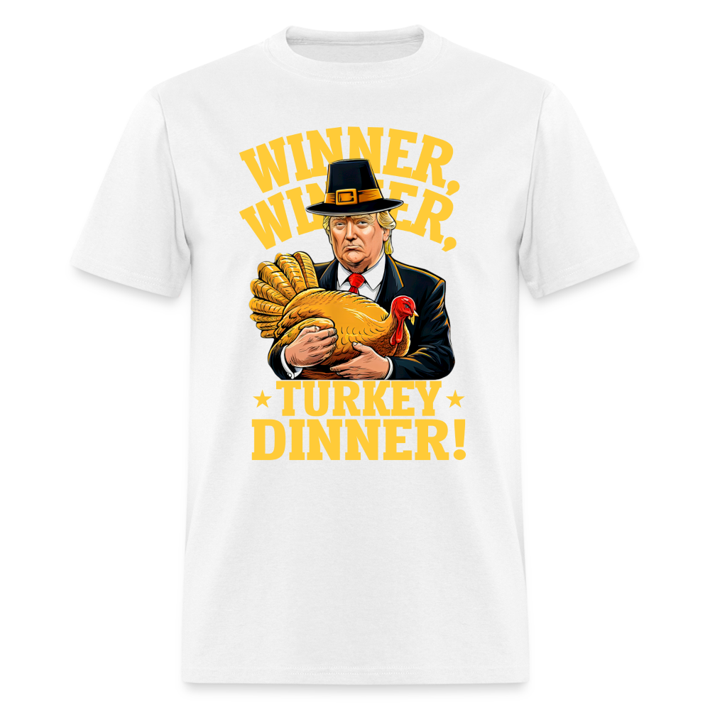 Funny Trump Winner Turkey Dinner Thanksgiving T Shirt