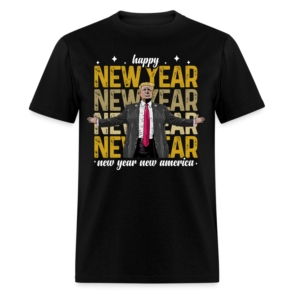Happy New Year 2025 New Year New America T Shirt - 2