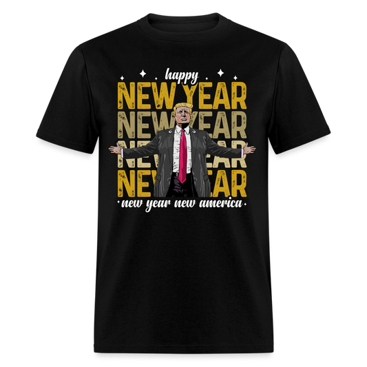 Happy New Year 2025 New Year New America T Shirt - 2