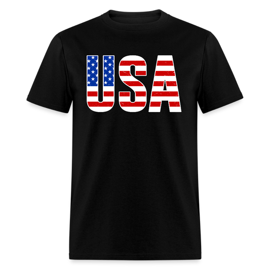 USA Patriotic American Flag T Shirt