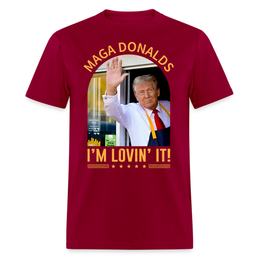 Funny MAGA Donalds I'm Lovin' It T Shirt