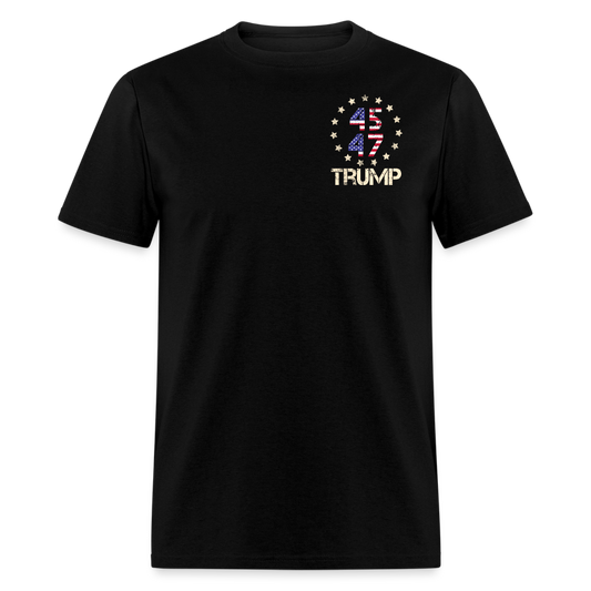 45 47 Trump 2024 Take American Back US Flag T Shirt