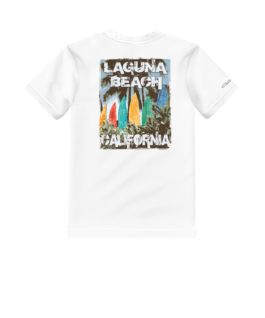 Vintage Boards - White Short Sleeve Crewneck T-Shirt