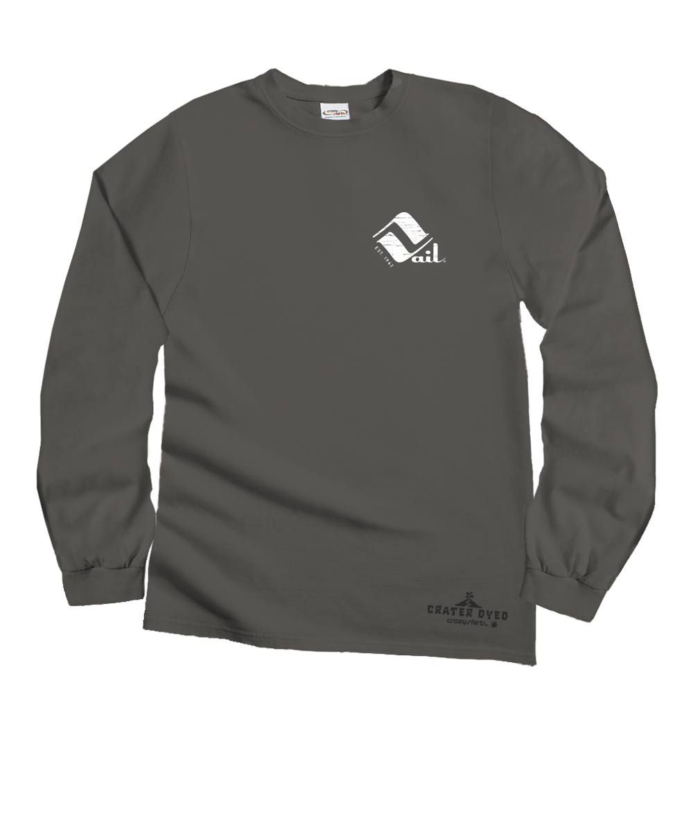 Retro Vail Retro Vail - Crater DyedÂ® Long Sleeve Crewneck T-Shirt