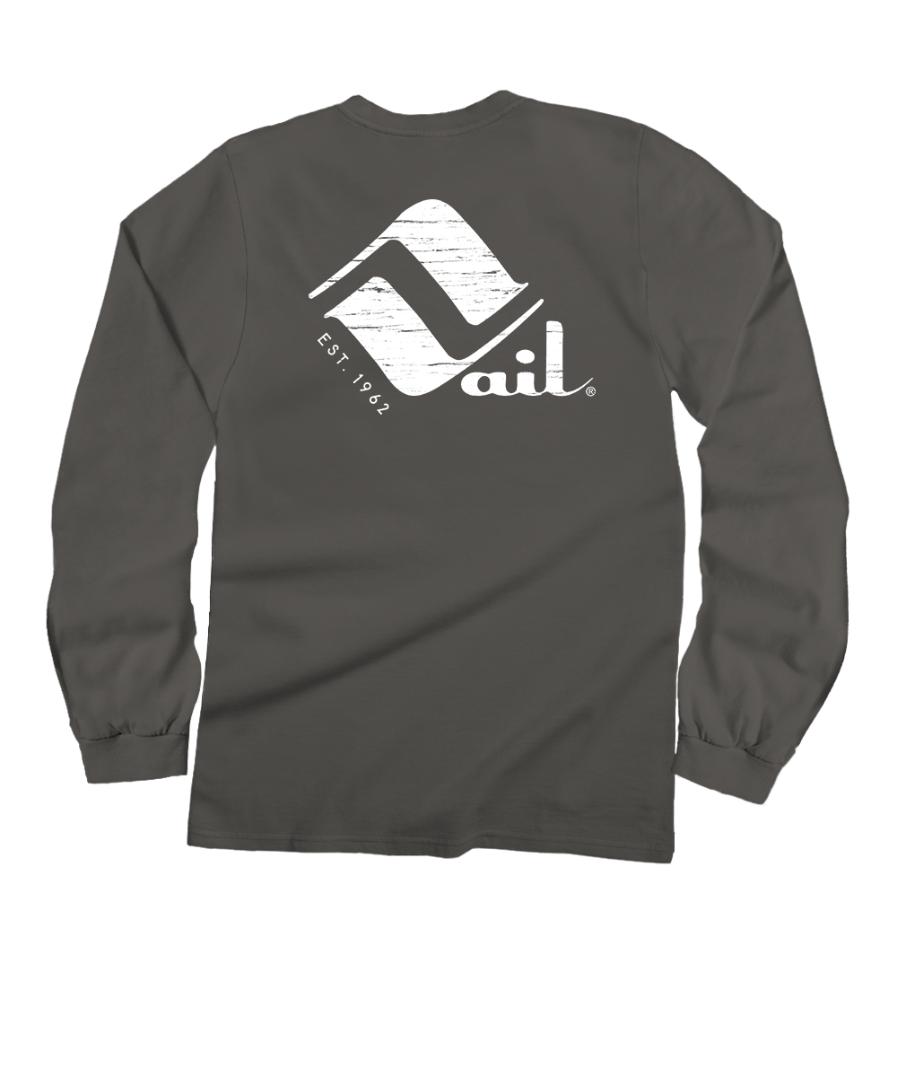 Retro Vail Retro Vail - Crater DyedÂ® Long Sleeve Crewneck T-Shirt